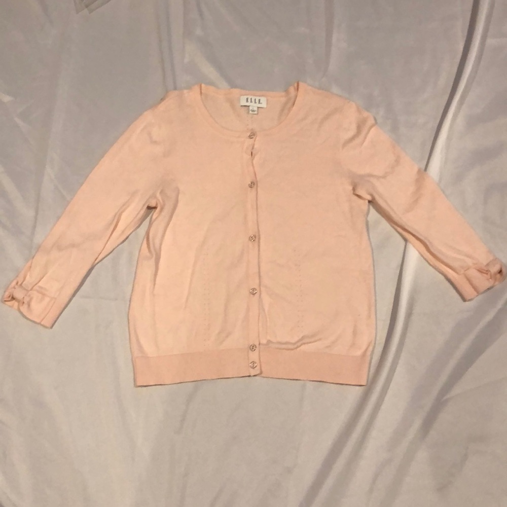 Light pink cardigan